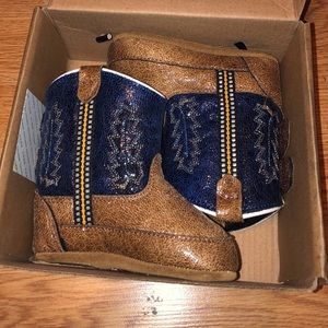 Double Barrel Infant Boys Trace Baby Bucker Boots